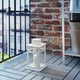 Фонарь IKEA BORRBY 28 см для дома и улицы белый 302.701.42 - изображение 4