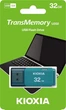 Pendrive KIOXIA TransMemory U202 32GB USB 2.0 Blue (LU202L032GG4) - obraz 3