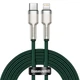 Кабель Baseus Type-C to Lightning PD 20W 2M Зеленый (CATLJK-B06) - изображение 1