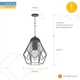 Люстра подвесная Bevel P165 Черный (1324) - изображение 2