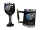 Подарочный набор кружка и чашка Готика 3D Игра Престолов Game Of Thrones Winter Is Coming Stark Дом Старков 600/200 мл - изображение 1