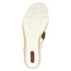 Босоножки Rieker 61946/80 09370-36 Бело-серебристый - изображение 5