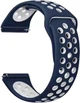 Ремінець BeCover Nike Style для Garmin Vivoactive 3 / 3 Music / Vivomove HR / Vivomove Blue-White (BC_705779) - зображення 2