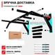 Домашний настенный турник 4 хвата PowerPullUp + Параллельный хват черный - изображение 4