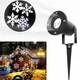 Лазерный проектор белые снежинки для улицы и помещений Snowflake Light Star Shower - изображение 1