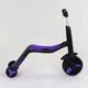 Самокат 3 В 1 Jt-30304 Best Scooter Самокат-Велобег-Велосипед 8 Мелодий Фиолетовый - изображение 3