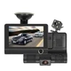 Видеорегистратор автомобильный с 3 камерами и 4-дюймoвым эĸpaнoм Car DVR WDR Full HD 1080P (D-2019090590) - изображение 1