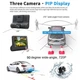 Видеорегистратор автомобильный с 3 камерами и 4-дюймoвым эĸpaнoм Car DVR WDR Full HD 1080P (D-2019090590) - изображение 3