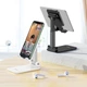 Подставка для телефонов и планшетов настольная Carry folding desktop stand HOCO PH29A (4.7-10"). White - изображение 4
