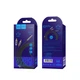 Аудио кабель с AUX mini-Jack 3,5 мм на Double RCA HOCO UPA10 lotus (1.5m). Black - изображение 9
