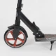 Детский двухколесный самокат Best Scooter 88146 одноподвесный со складной конструкцией и передним амортизатором, Черно-красный - изображение 4