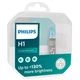 Галогенні лампи Philips H1 X-tremeVision 12258xv+e2 55W P14,5s - зображення 1