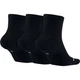 Баскетбольні шкарпетки (3 пари) Jordan Jumpman Quarter Dri-Fit 3PPK(SX5544-010(DX9655-010)) XL Чорний - зображення 2