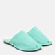 Женские домашние тапочки с закрытым носком FX shoes 18030 38-39 24.6 см Голубые (2820000009753) - изображение 2