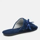 Женские домашние тапочки с закрытым носком FX shoes 15099-1 40-41 26 см Синие (2820000003218) - изображение 4