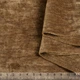 Велюр двосторонній для штор коричневий коньячний, ш.280 (31202.001) - зображення 2