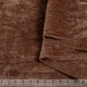 Велюр двухсторонний для штор коричневый, ш.280 (31202.006) - изображение 2