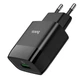 СЗУ Hoco C72Q Glorious QC3.0 18W (1USB-A) Черный - изображение 2