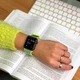 Ремешок Nylon для Apple Watch 38/40/41/42mm(ser.10) Салатовый / Neon Green - изображение 2