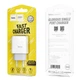Мережеве зарядне (СЗУ) Hoco C72A (1USB/2.1A) Білий - зображення 5