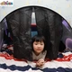 Палатка ночник мечты детская Dream Tents Палатка для детей складная палатка над кроватью для детей синяя - изображение 5