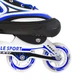 Раздвижные детские ролики Scale Sports, размер 40.5-43.5, Синие - изображение 5