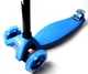Детский трехколесный самокат Scooter MAXI со светящимися колесами, Blue - изображение 3