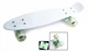 Пенни борд (Penny Board) 22" со светящимися колесами белого цвета, Белый - изображение 2