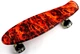 Пенни борд (Penny Board) 22" со светящимися колесами, "Fire" - изображение 1