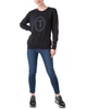 Світшот жіночий TRUSSARDI JEANS (56F00100-1T003041-K299/20-21) Чорний L - изображение 2
