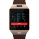 Смарт-годинник Smart Watch DZ09 Gold - зображення 3