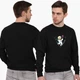 Свитшот мужской Гомер Симпсоны (Homer Simpsons) (8771-2044) Черный XL - изображение 2