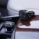 FM-трансмітер модулятор Baseus + АЗУ T-Typed Bluetooth FM Launcher 3,4 A 2USB black (CCTM-01) - зображення 12
