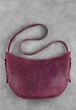 Сумка женская кожаная "Круассан" Виноград BlnkntBN-BAG-12-vin - изображение 1