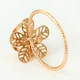 Каблучка Xuping 15456 штучні перлини позолота 18K19 - зображення 3