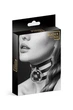 Чокер тройной с кольцом для поводка Bijoux Pour Toi - FETISH, экокожа - изображение 3