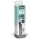 Дата кабель USB 2.0 AM to USB-C 1.0m zinc alloy + led black ColorWay (CW-CBUC035-BK) - изображение 7