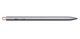 Стилус Baseus Square Line Capacitive Stylus Pen Anti-misoperation Серебристый (ACSXB-A0G) - изображение 4