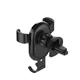 Тримач автомобільний СolorWay Metallic Gravity Holder Black (CW-CHG01-BK) - зображення 5