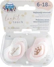 Пустышка силиконовая симметричная Canpol babies Royal baby 6-18 месяцев 2 шт Розовая (22 / 651_pin) - изображение 4