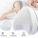 Подушка для ног LEG PILLOW Ортопедическая с эффектом памяти для позвоночника, коленей и снижения нагрузки на суставы Гипоаллергенна Белый - изображение 1