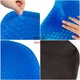 Зручна ортопедична подушка для сидіння EGG SITTER SUPPORT CUSHION Гелева На стілець Крісло В машину Офіс ергономіка під сідниці 7234 Синій чохол - зображення 9