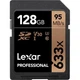 Карта памяти Lexar 128GB SDXC class 10 UHS-I U3 V30 633x Professional (LSD128CB633) - изображение 1