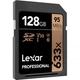 Карта памяти Lexar 128GB SDXC class 10 UHS-I U3 V30 633x Professional (LSD128CB633) - изображение 2
