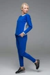 Костюм спортивный комбинированный Zefir TRIM синий S - изображение 1