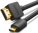 Кабель Ugreen HD127 micro HDMI to HDMI v2.0 UltraHD 4K-3D 1.5 м Black (6957303831029) - зображення 2