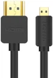 Кабель Ugreen HD127 micro HDMI to HDMI v2.0 UltraHD 4K-3D 3 м Black (6957303831043) - зображення 1