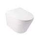 Унитаз подвесной Qtap Swan безободковый с сиденьем Soft-close QT16335178W - изображение 1