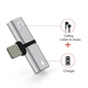 Адаптер для одновременной зарядки и музыки Audio Charge Adapter 2 в 1 для iPhone XR XS X 8 7 Silver - изображение 4