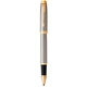 Ручка роллер Parker IM в фирменной коробке Brushed Metal (22222) - изображение 1